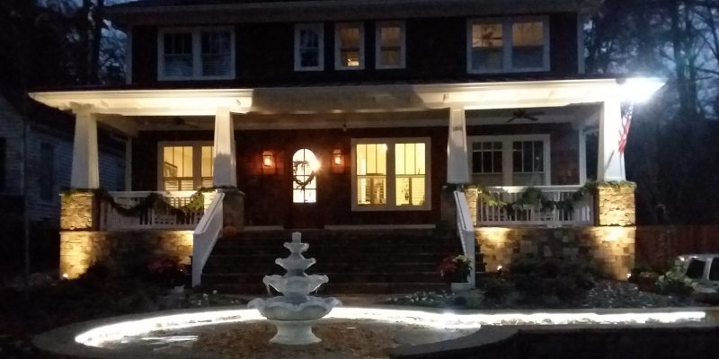 Exterior House Lighting in Loganville, Georgia